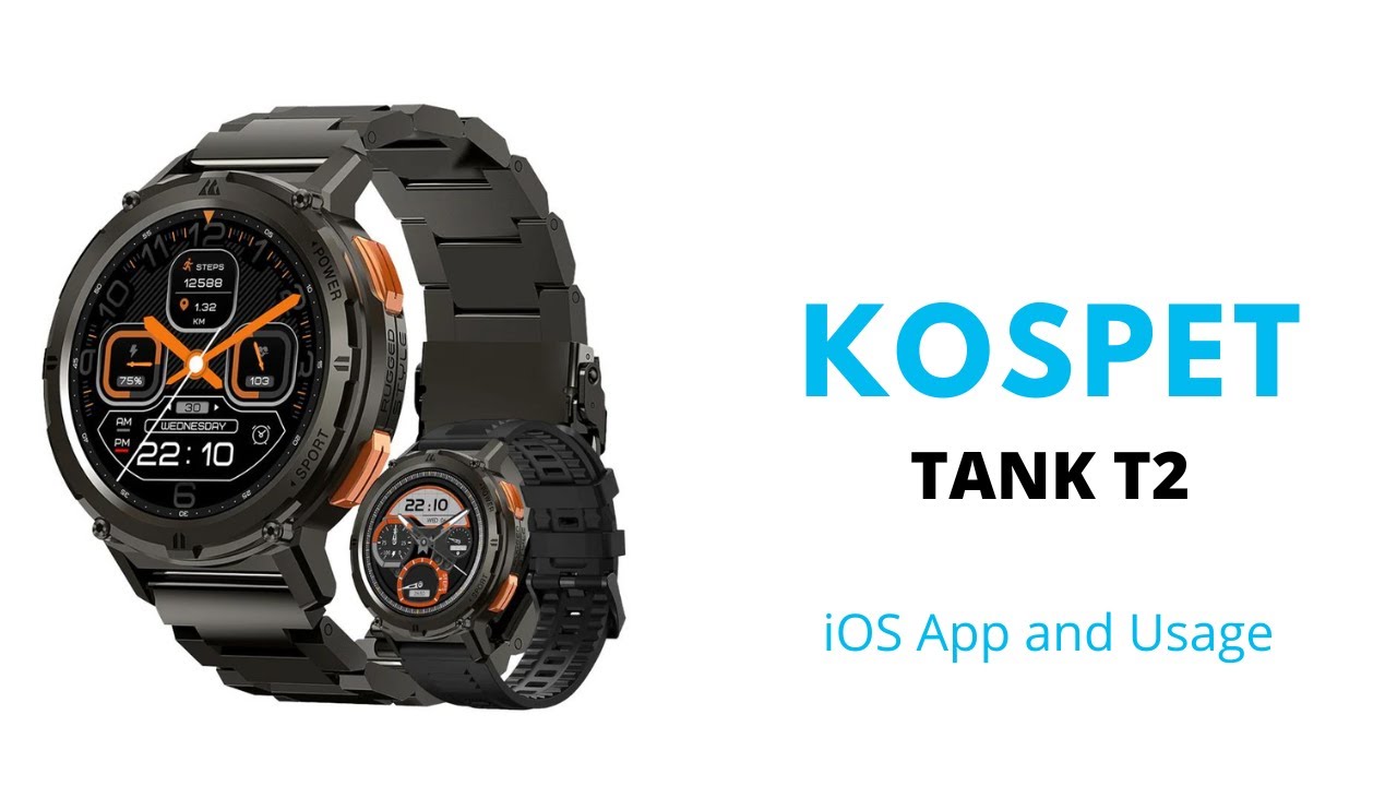 Kospet Tank T2 - App and Usage