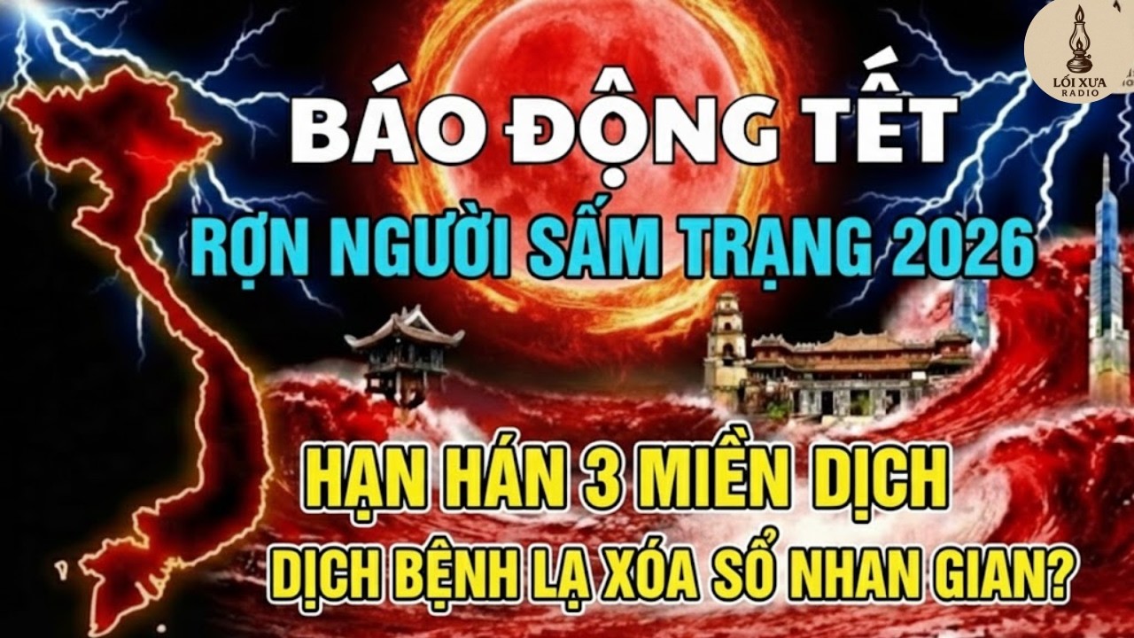SẤM TRẠNG TẾT 2026 ỨNG NGHIỆM – BÁO ĐỘNG SÁM TRẠNG, THIÊN CƠ LỘ DIỆN | LỐI XƯA RADIO