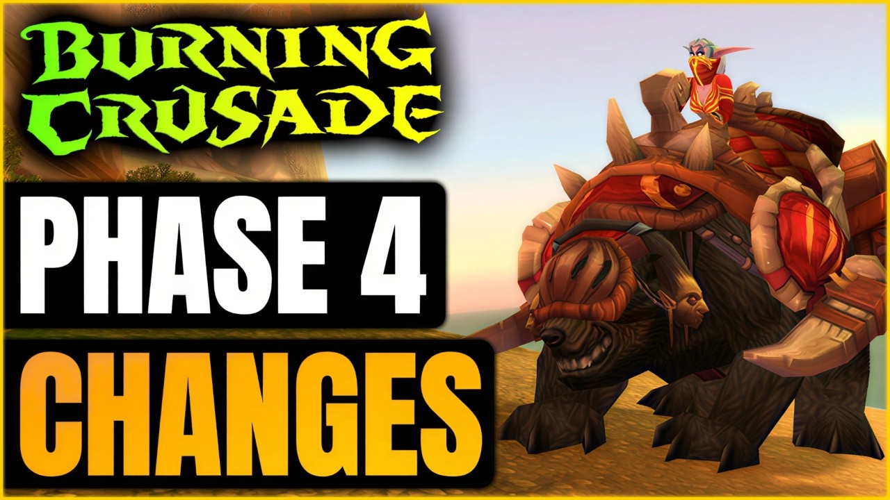 TBC Phase 4 Changes and New Things