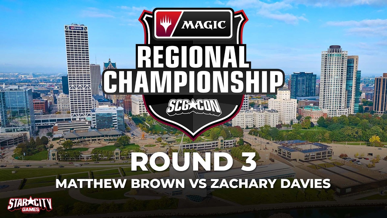 Matthew Brown vs Zachary Davies | Round 3 | Standard Regional Championship | Milwaukee