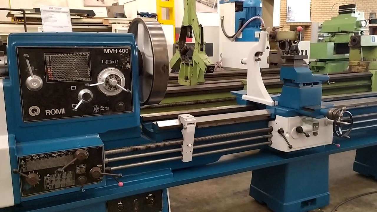 Torno mecânico Romi MVH-400 x 4.000 mm