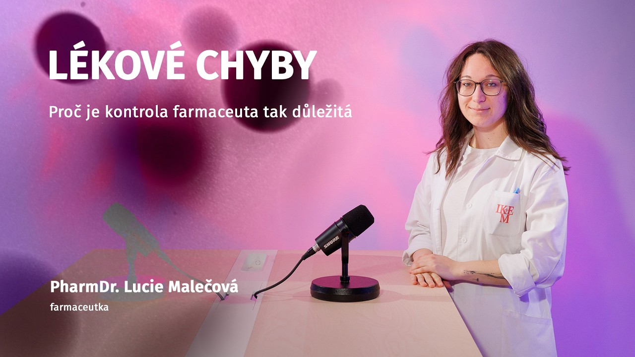Lékové chyby: proč je kontrola farmaceuta tak důležitá