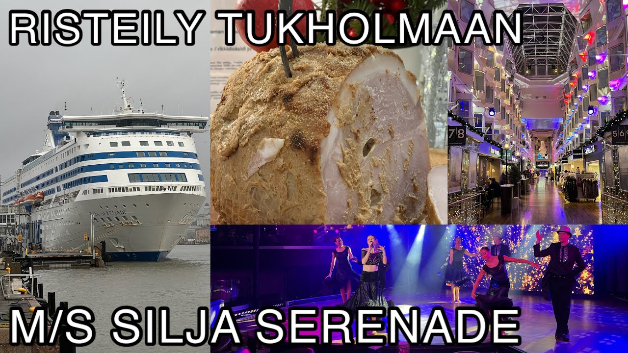 RISTEILY TUKHOLMAAN JOULUTUNNELMISSA | M/S SILJA SERENADE