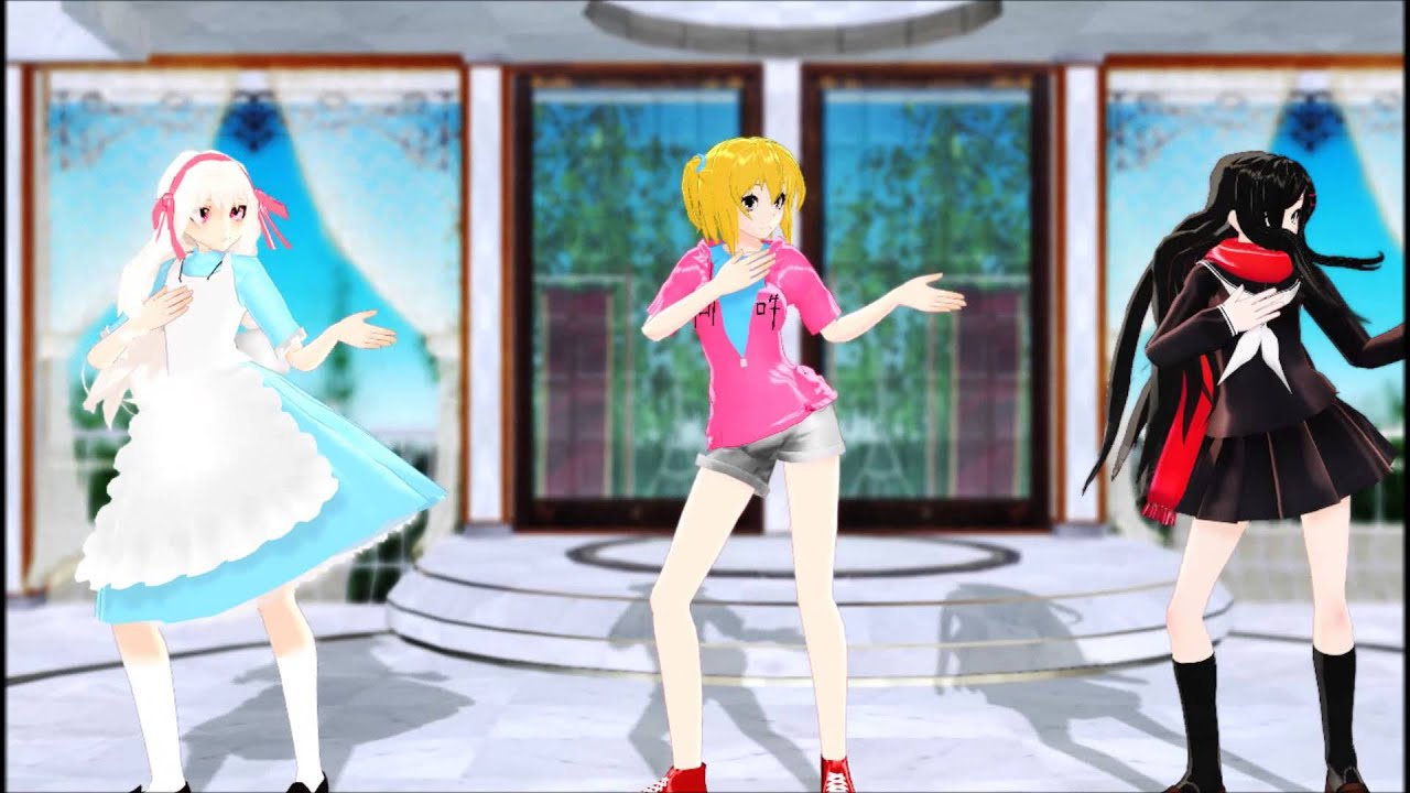 [MMD] Kagerou Pro Girls - Girls [TEST MODEL EDITED]