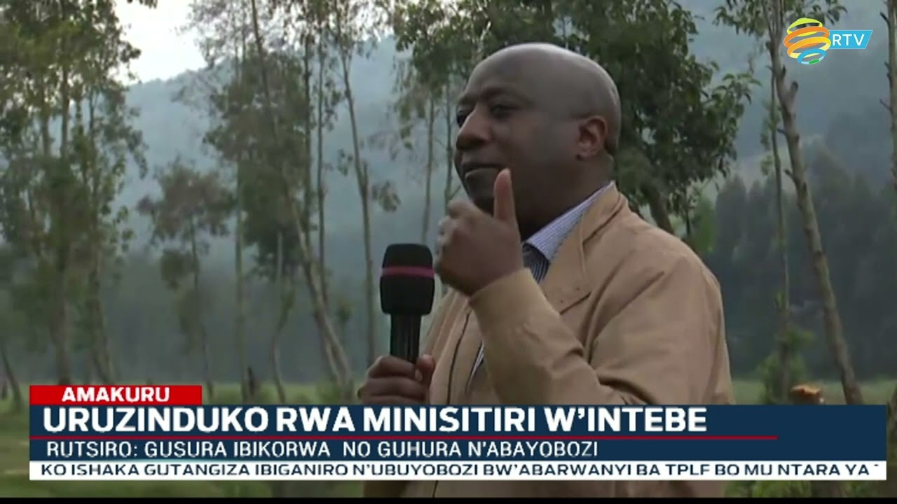 Minisitiri w'Intebe Dr NGIRENTE yasuye Rutsiro, akarere kakiri inyuma mu nzego zinyuranye