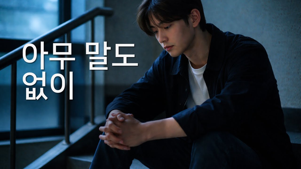 아무 말도 없이