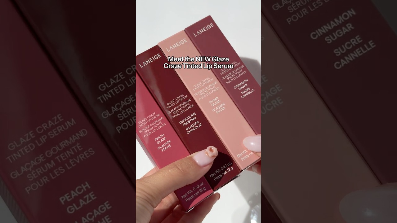 NEW LANEIGE GLAZE CRAZE TINTED LIP SERUM on @Sephora App 2/10 💗 Which shade are you getting?