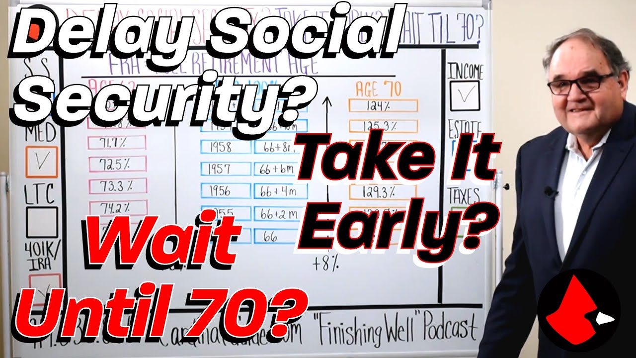 Delay Social Security? Take It Early? Wait Til 70?