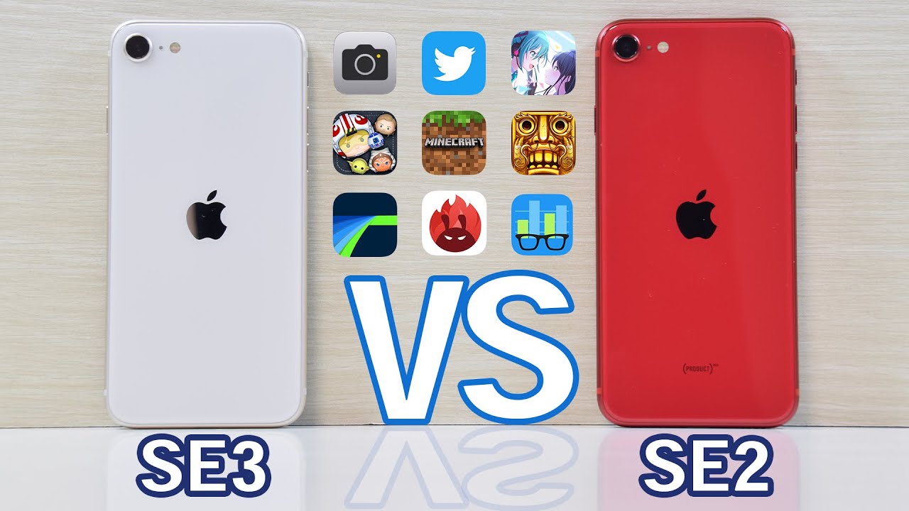 何が変わった？iPhone SE3とSE2を比べてみた【5G/カメラ/CPU（プロセカ/マイクラ/動画書き出し/ベンチマーク）】