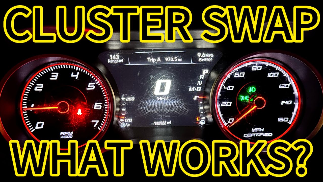 2011–14 DODGE CHARGER CLUSTER SWAP MYTHS: WHAT ACTUALLY WORKS?