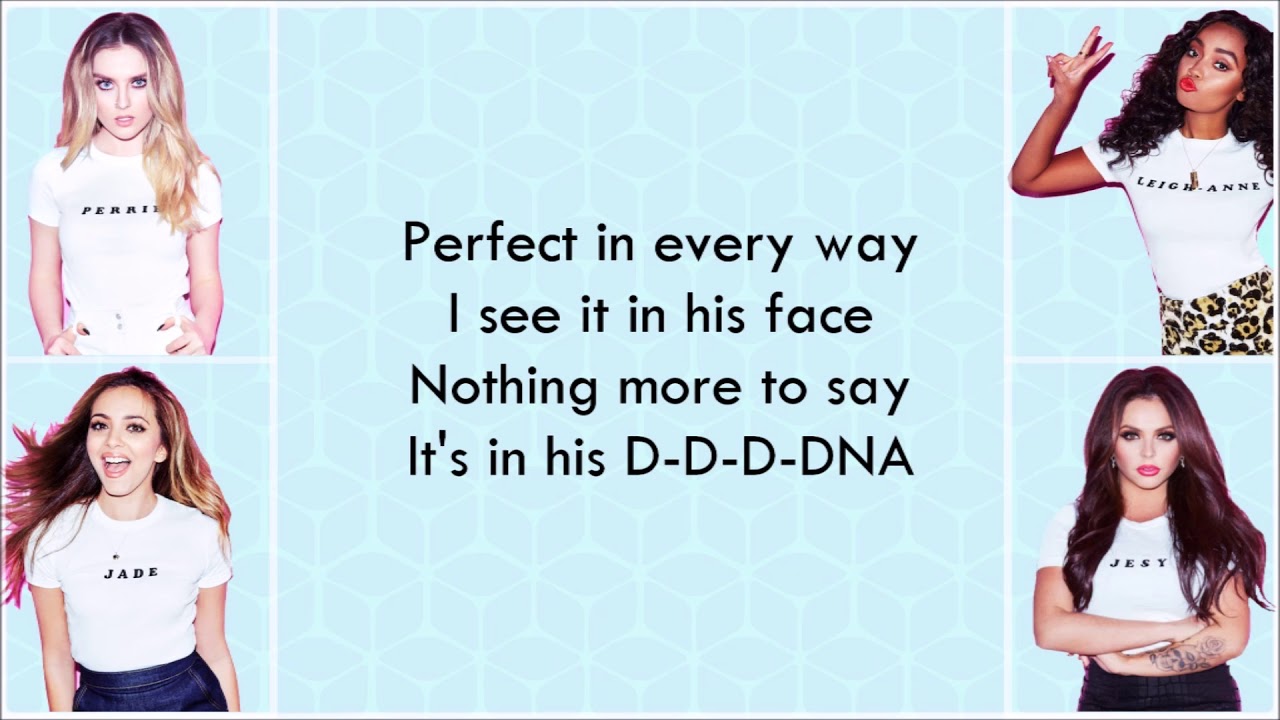 Little Mix - DNA unplugged LYRICS + PARTS