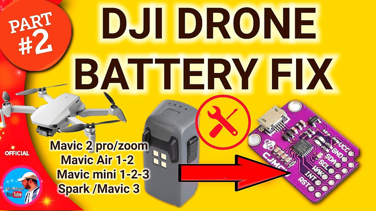 Ремонт аккумулятора дрона DJI - ЧАСТЬ 2 - DJI KILLER - модуль cp 2112 - ремонт аккумулятора DJI
