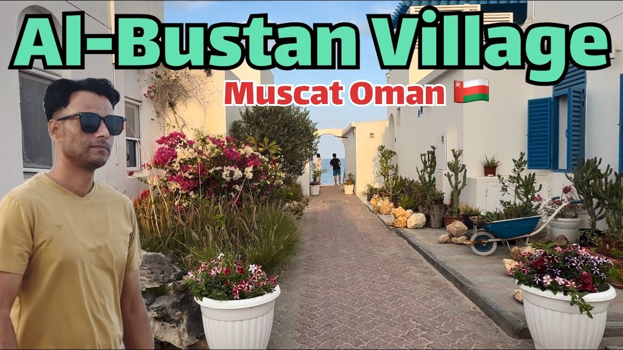 The Most Beautiful Al Bustan Village & Beach Tour l Muscat Oman 🇴🇲 l WideLens With Arshad