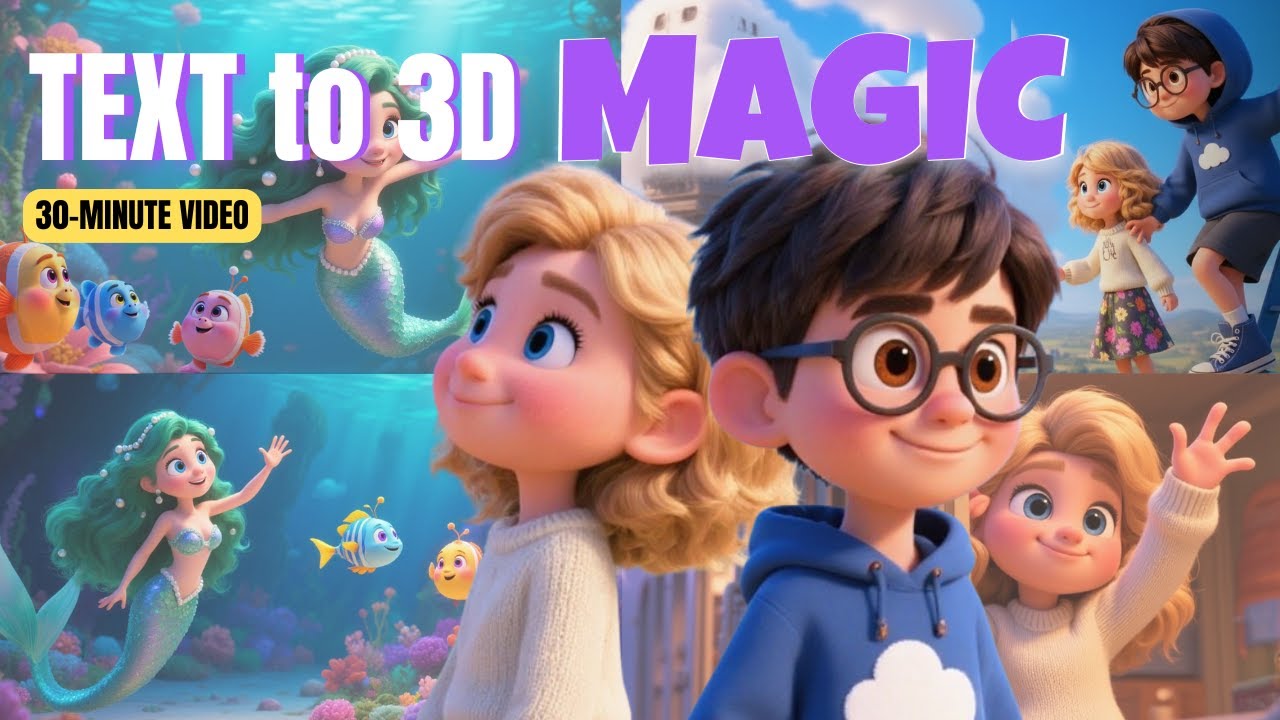How I made a 30-Minute 3D Animation FAST with Magiclight AI