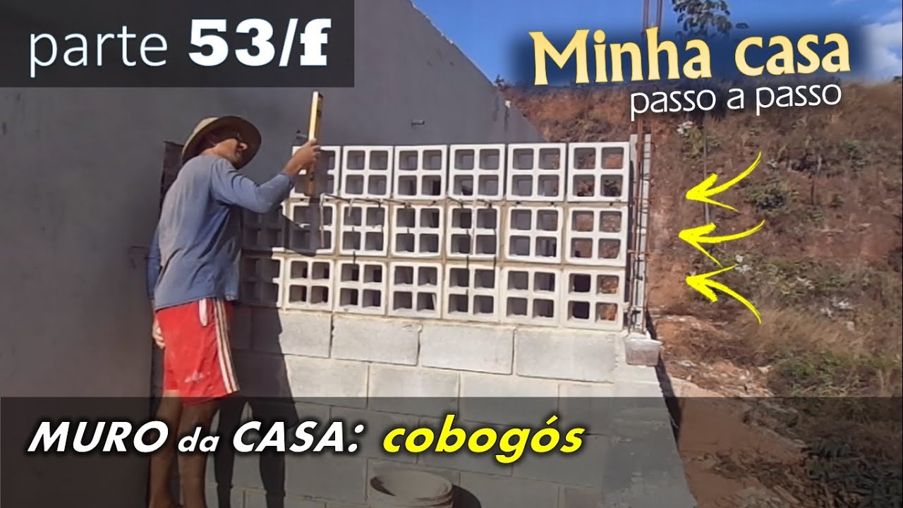 # 53/f - COBOGÓS de concreto - Muro da CASA