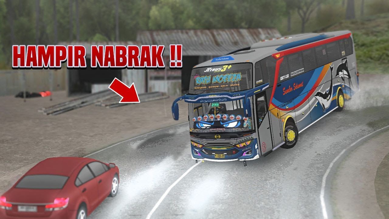 Bawa BUS TERCEPAT Tapi GAK BOLEH NABRAK Lewat JALUR KEMATIAN!! | BUSSID