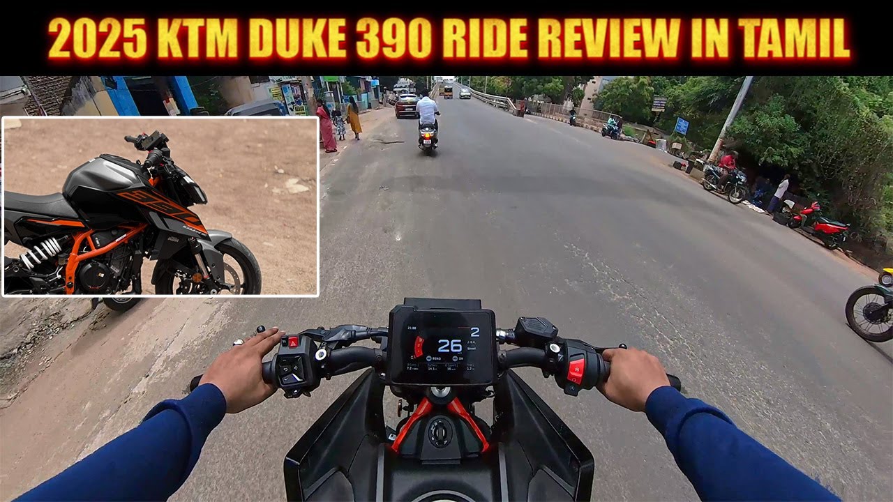 2025 KTM DUKE 390 BIKE RIDE REVIEW IN TAMIL @den_wonder_kid‬ ‪@KTM‬