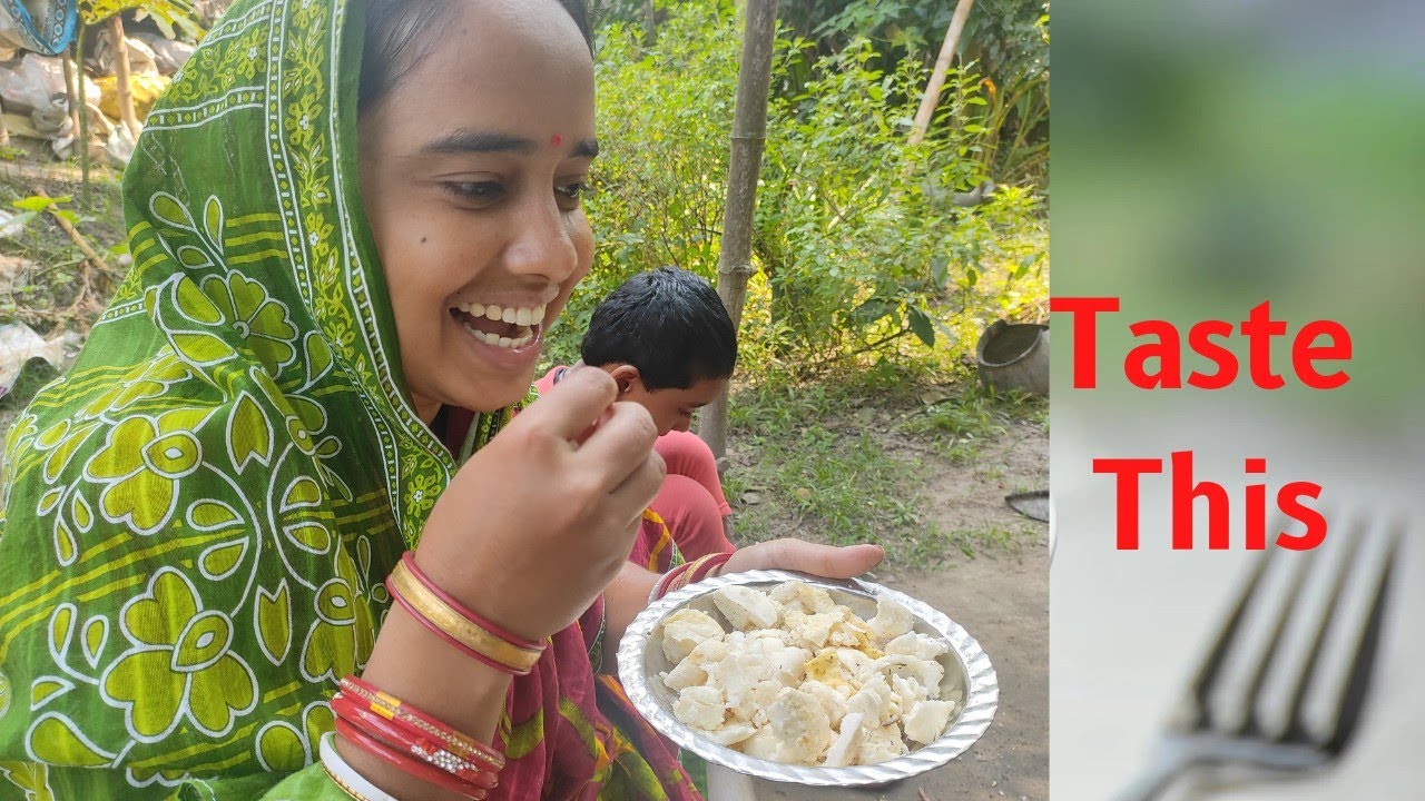 Have you tasted (Talagaja) Palmyra Sprout || Village Life || Hindi Vlog