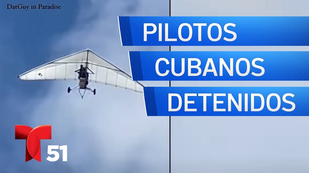 Pilotos cubanos luchan por obtener asilo político tras llegar a Florida en planeador