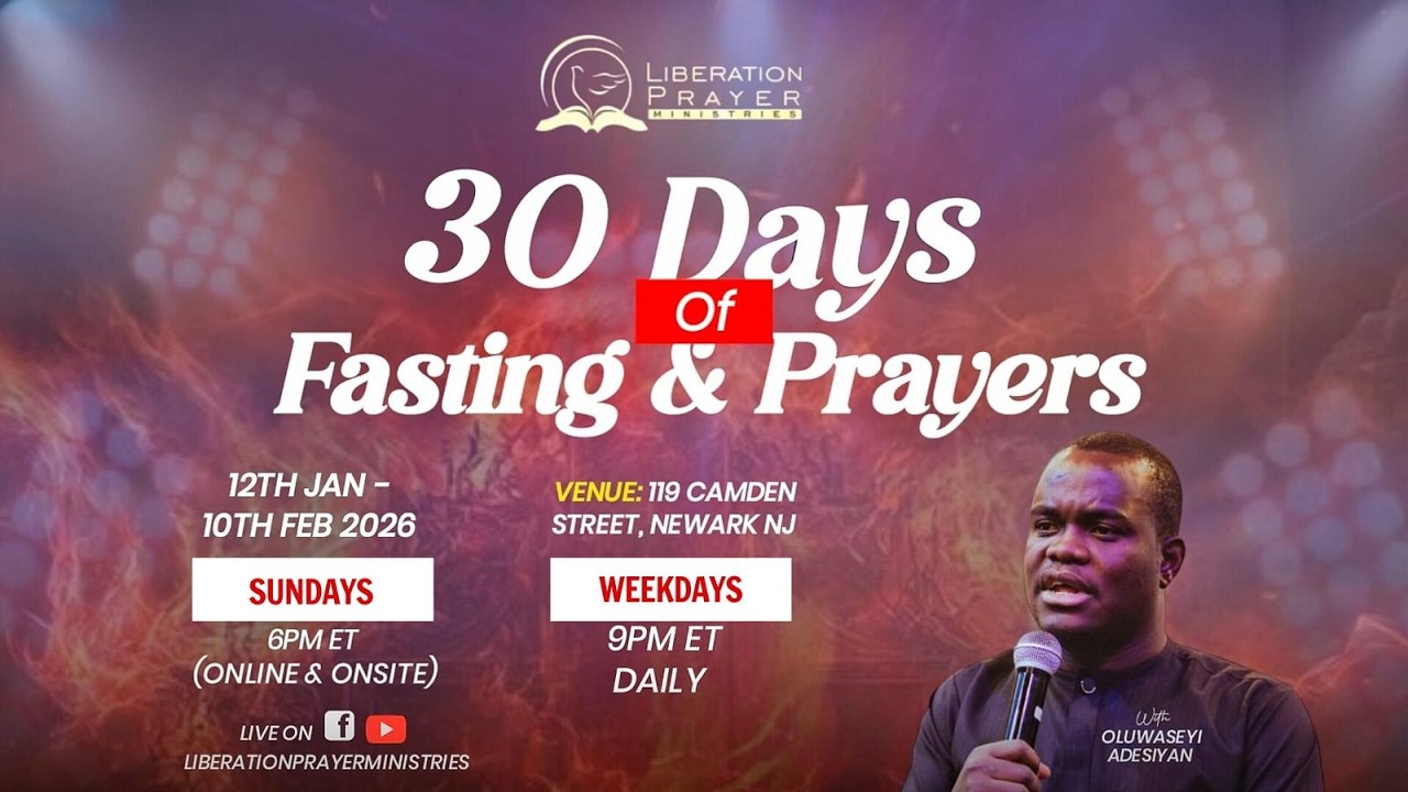 LIBERATION PRAYER MIN || 30 DAYS OF FASTING AND PRAYER || DAY 29 || MIN SEYI ADESIYAN