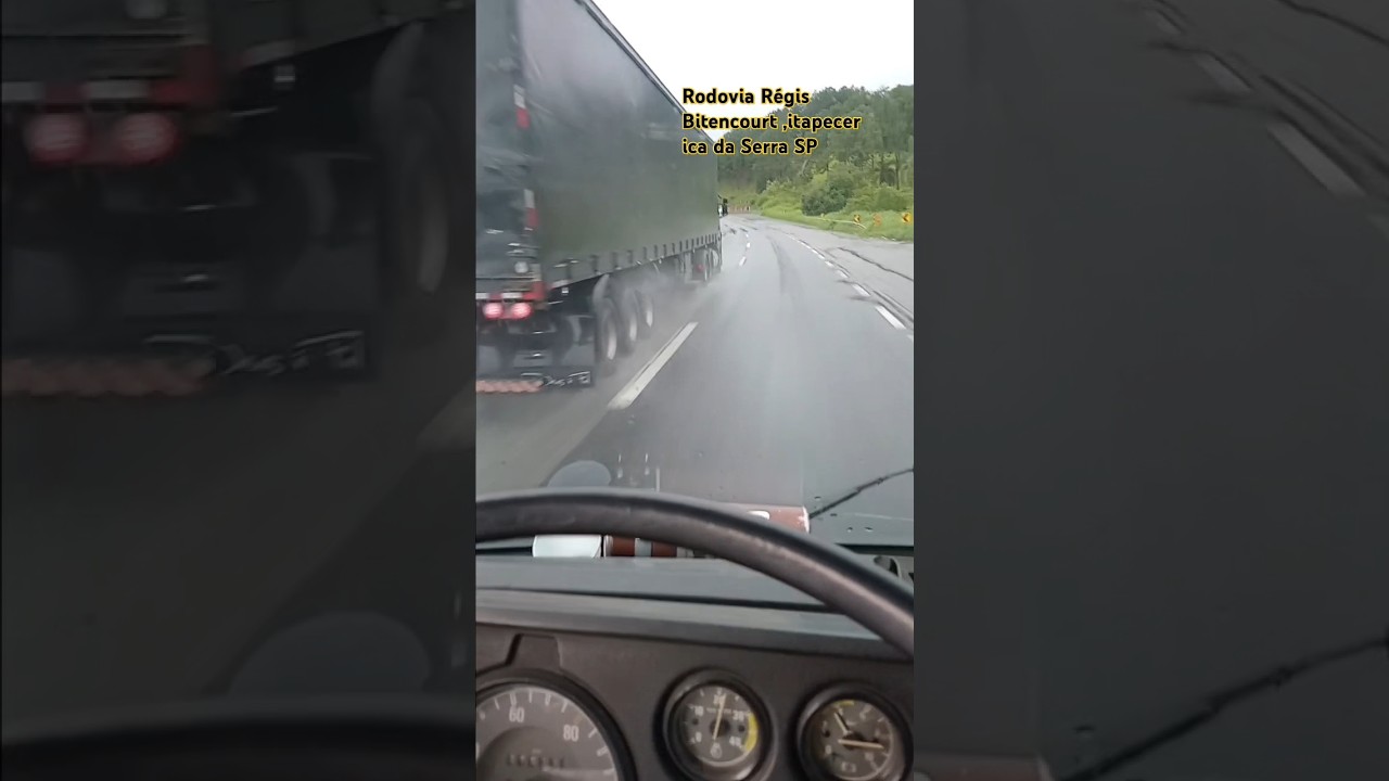 como #dirigir na #chuva #pista molhada #transportedecarga #cargapesada #carreta #caminh&atilde;o #freios