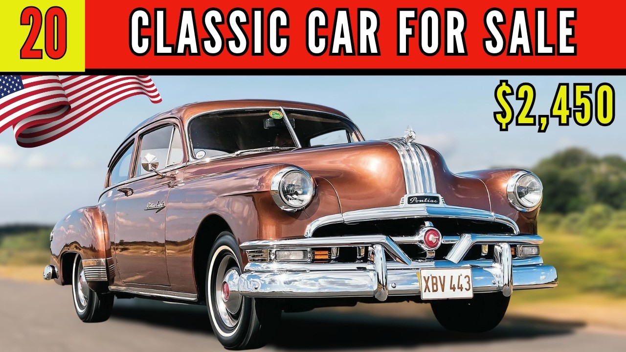 20 Classic Cars for Sale  today #classiccars