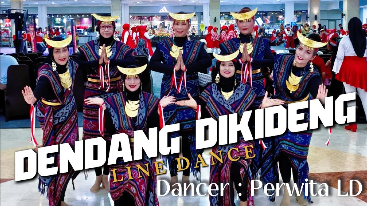 DENDANG DIKIDENG | Line Dance | Choreo : Rinihukom, lucy irawati, dan Windra (INA)