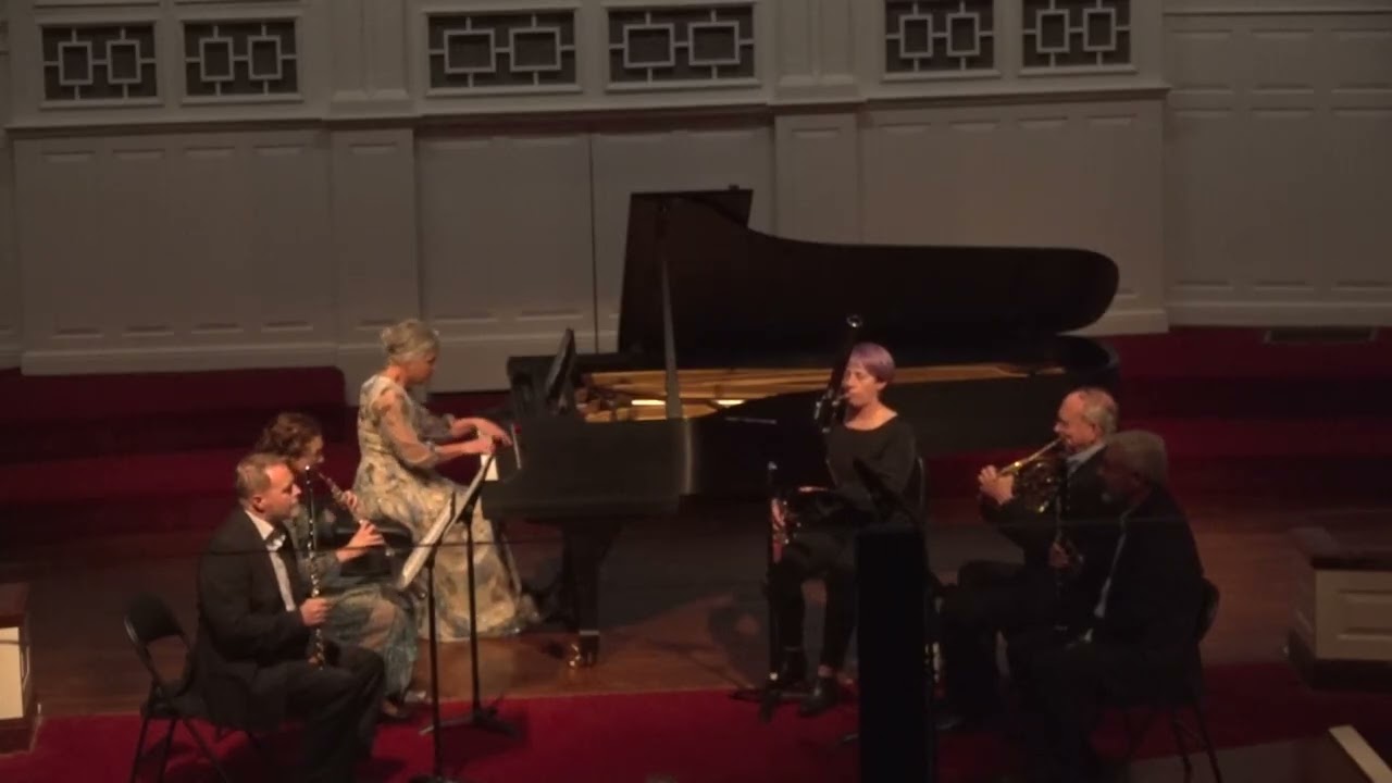 Dr. Wendy Freeland, Sextet for Piano, Flute, Oboe, Clarinet, Bassoon and Horn, II  Andante, Poulenc