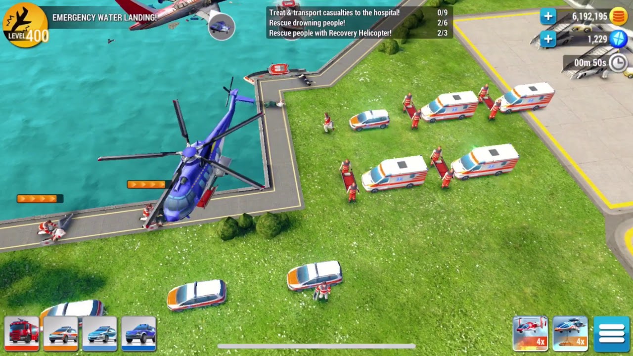 EMERGENCY HQ - EMERGENCY WATER LANDING!