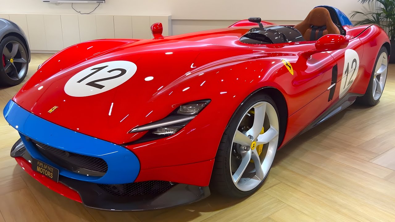 Red Ferrari Monza SP1 - Walkaround 4K