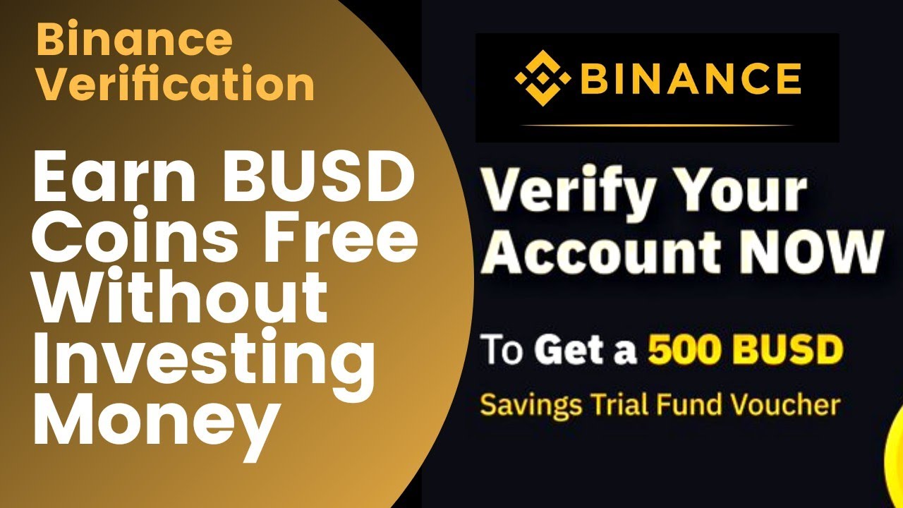 How to earn free BUSD coins on Binance without investing money.