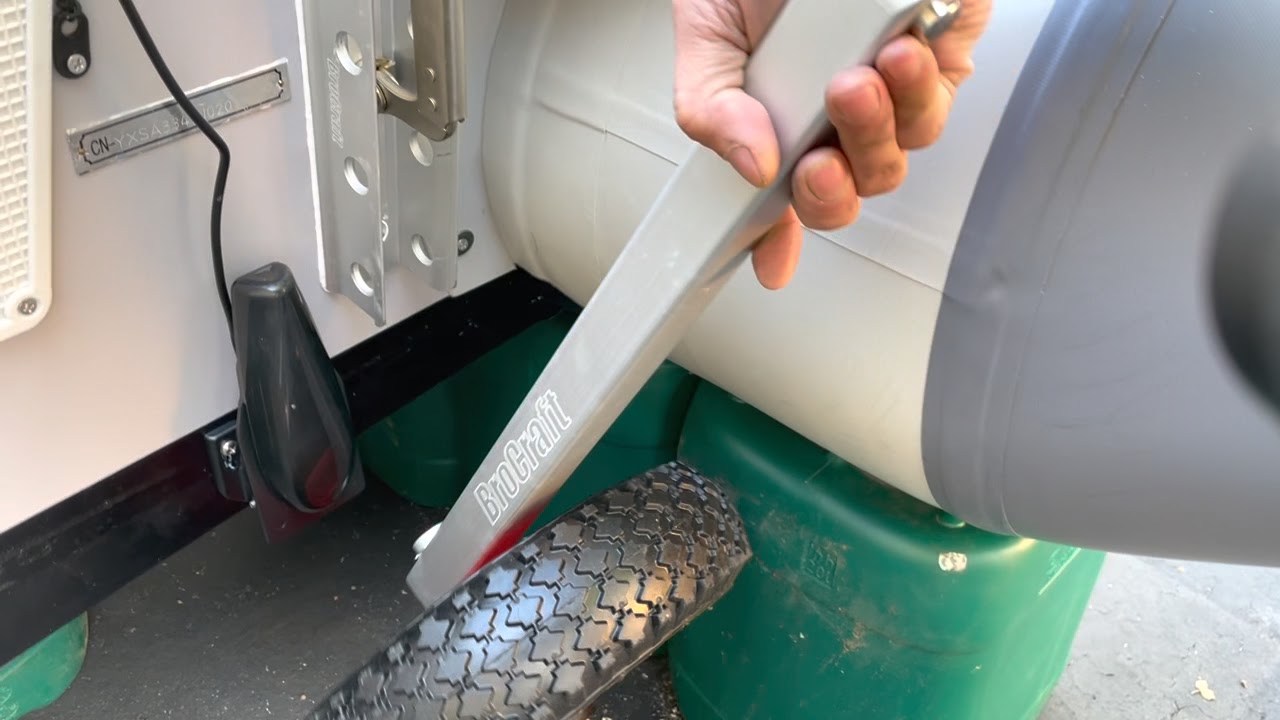 Brocraft transom wheel setup