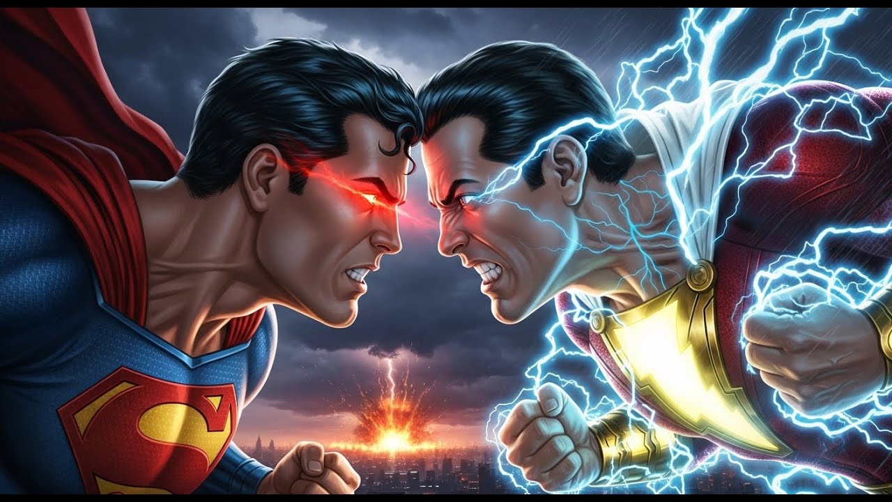 Superman vs. Shazam: The ULTIMATE JLU Showdown You NEVER Saw!