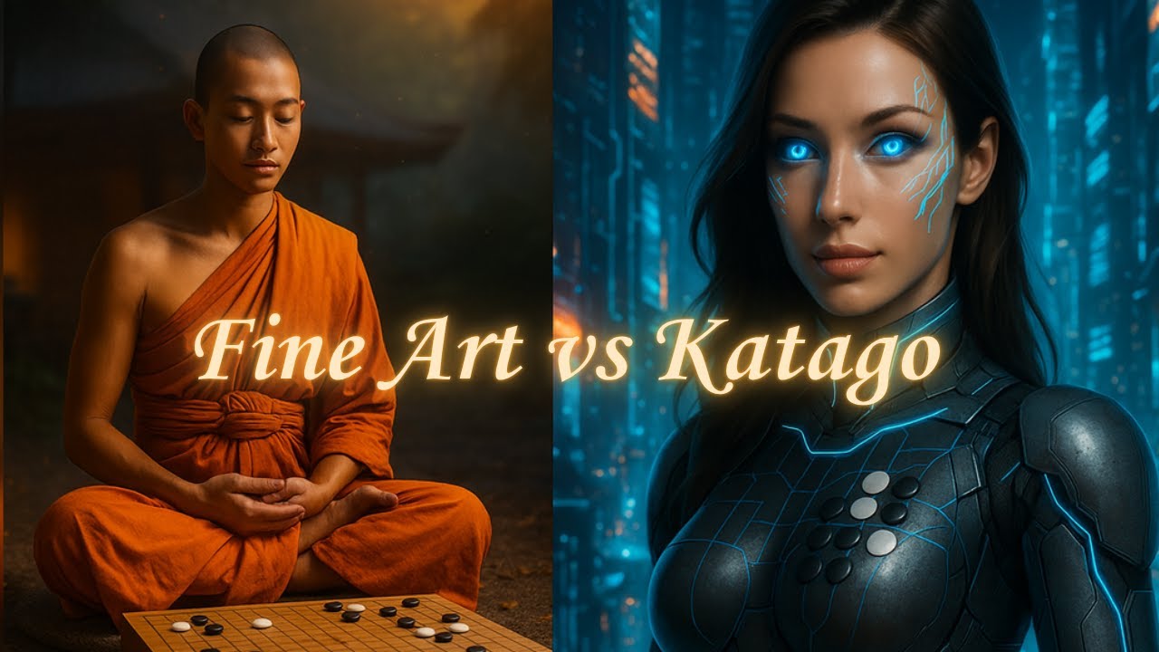 Katago vs Fine Art – The Ultimate AI Go Battle of Legends