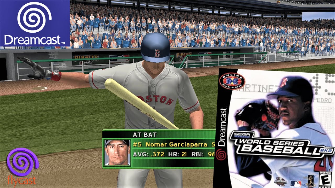 World Series Baseball 2K2 (2001) SEGA Dreamcast Gameplay in HD (Flycast)