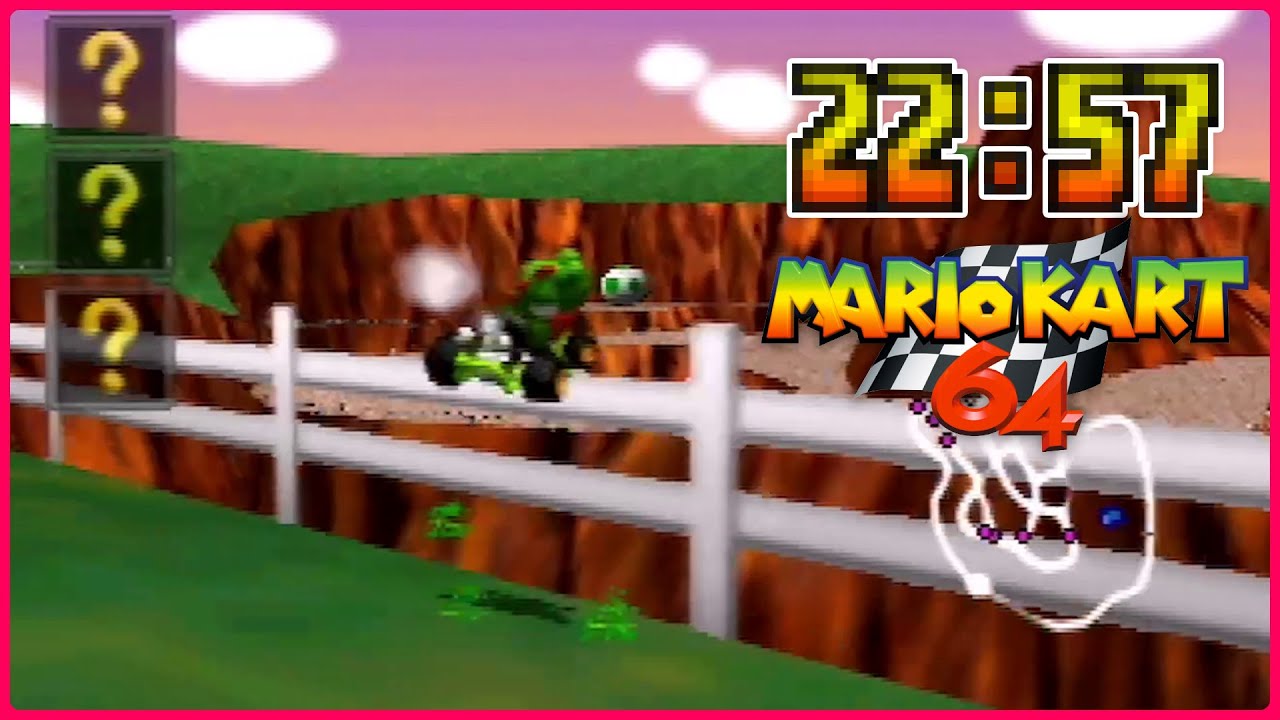 Mario Kart 64 150cc All Cups (Skips) Shortcut Speedrun 22:57 (Former WR)