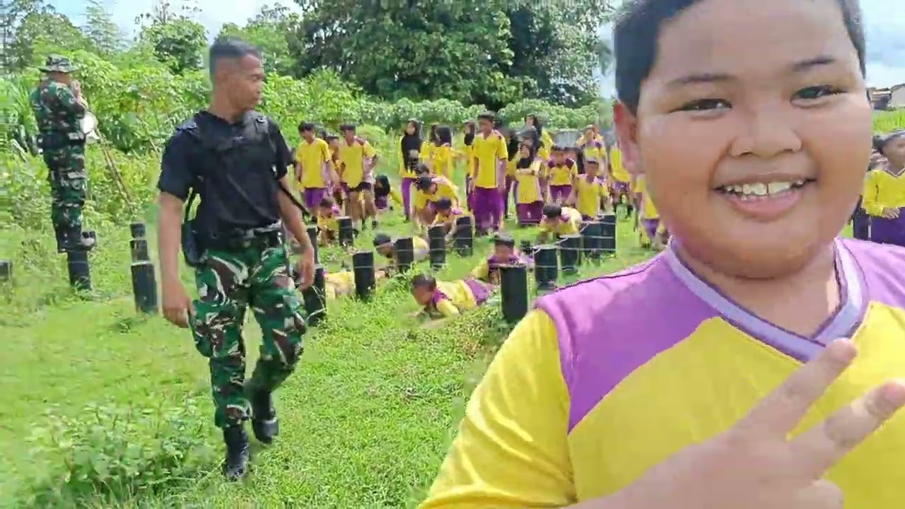 Asyik dan Seru nya outing class di Yonif 511 Blitar