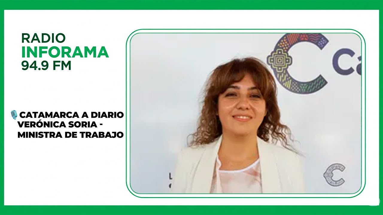 🎥 VERÓNICA SORIA - MINISTRA DE TRABAJO | ENTREVISTA COMPLETA