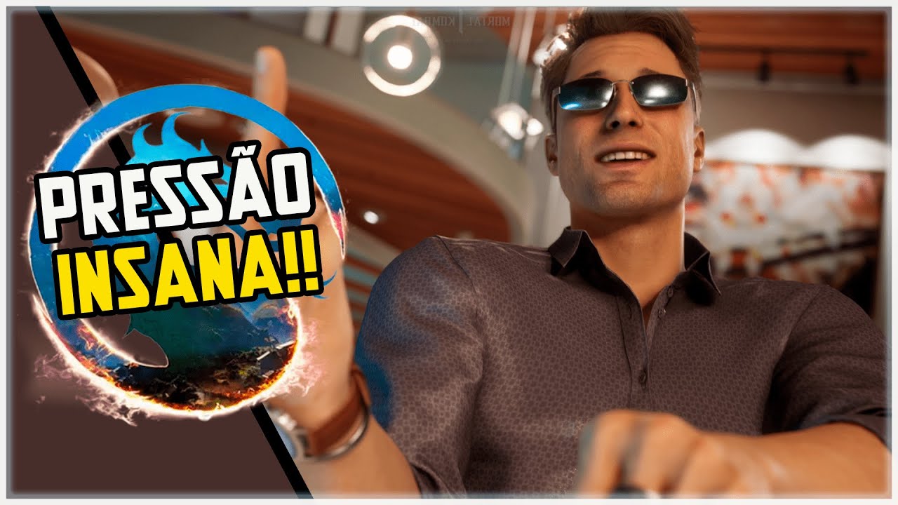 JOHNNY CAGE TEM A PRESSÃO MAIS FORTE DO JOGO!!