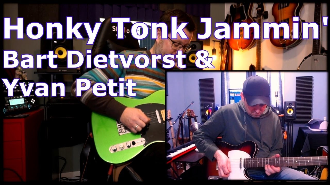 Honky Tonk Guitar Jam Yvan Petit & Bart Dietvorst
