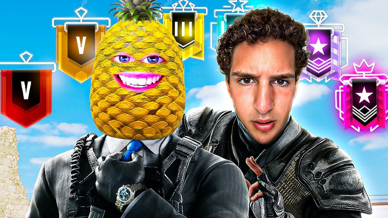 2v2 EVERY Rank with Sir Pineapple