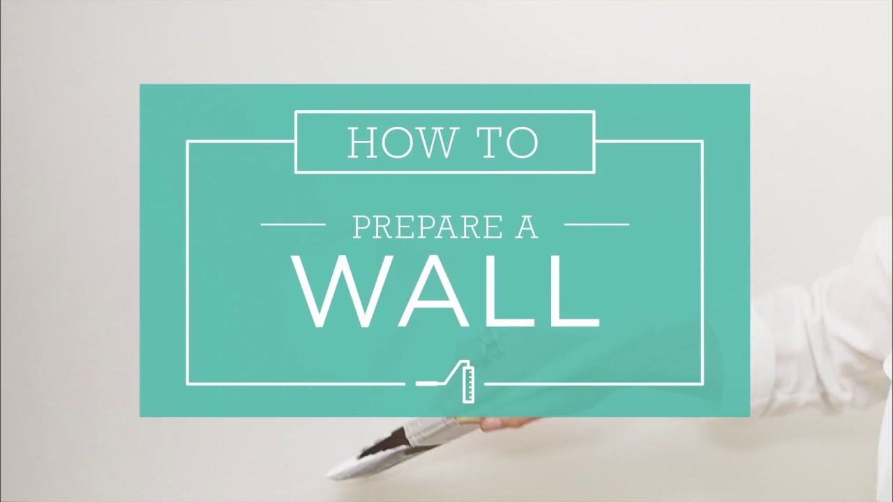 How to prepare a wall