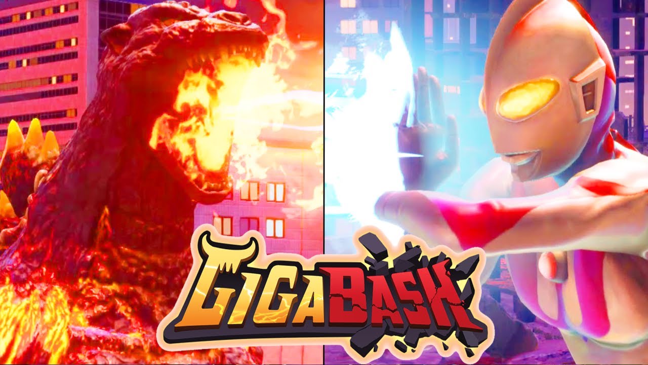 [PC] Gigabash - Godzilla vs Ultraman - Beam Clash (1440p 120FPS)