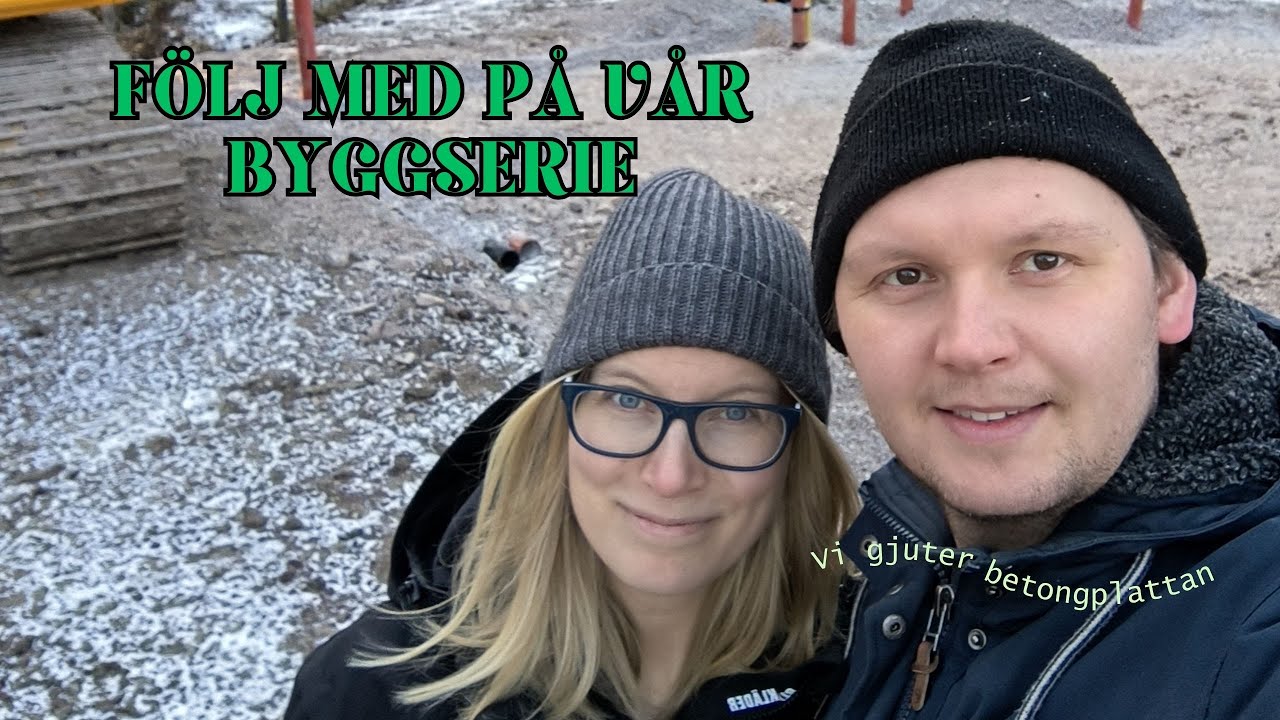 Byggserie del 1 - Betongplattan klar