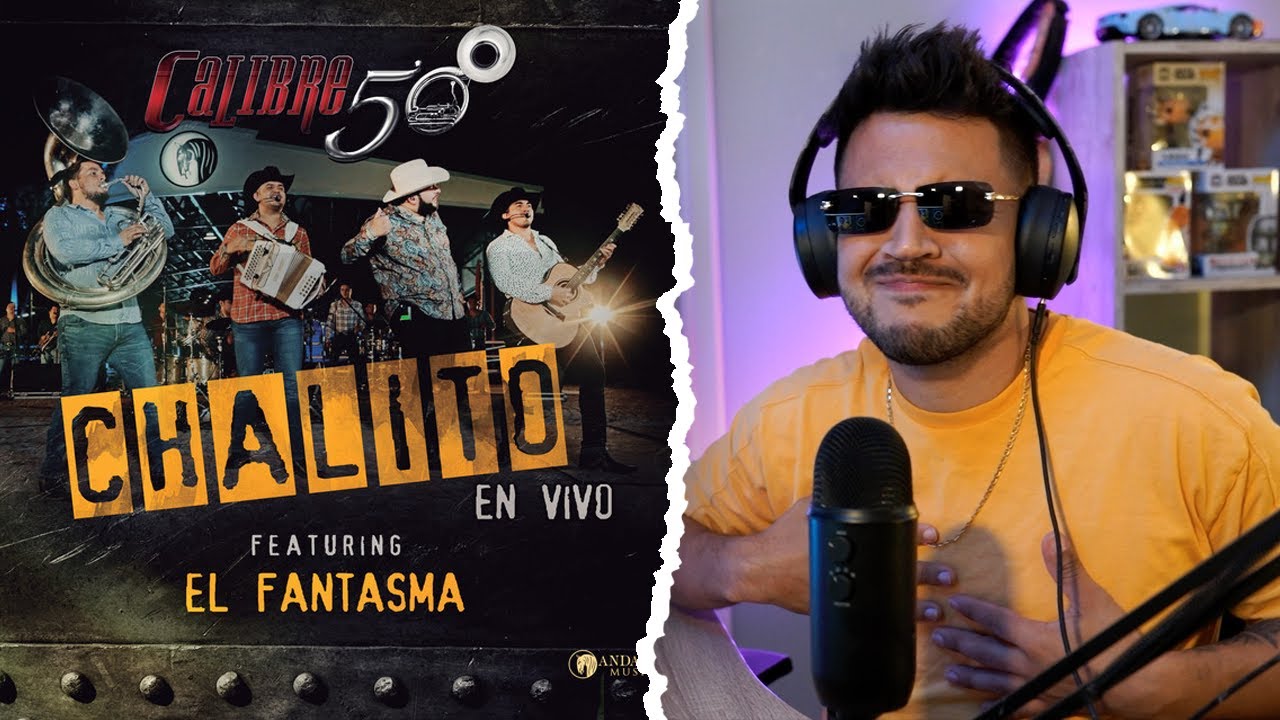 REACCIÓN a Calibre 50 - Chalito (En Vivo) ft. El Fantasma