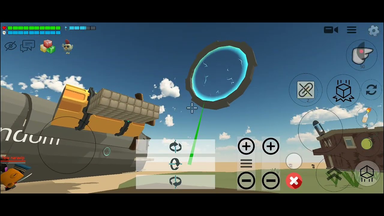 Jugando CHICKEN gun 