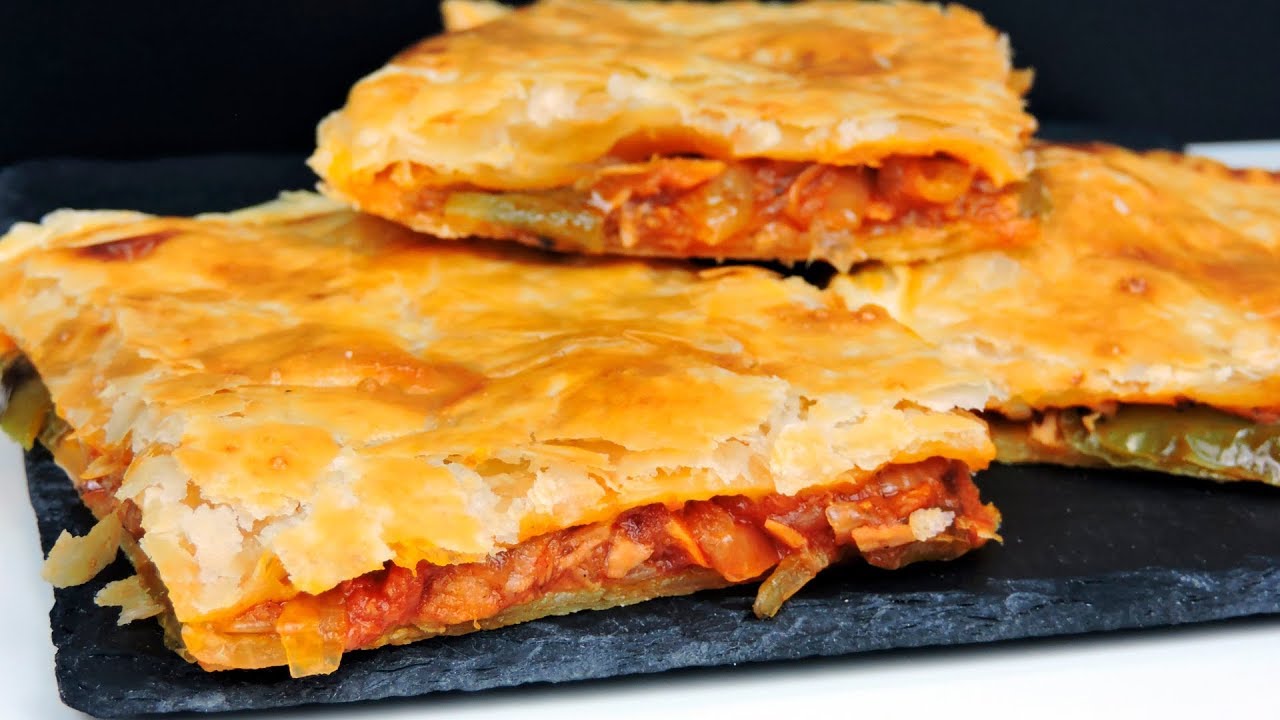 Cómo hacer EMPANADA de HOJALDRE con ATÚN