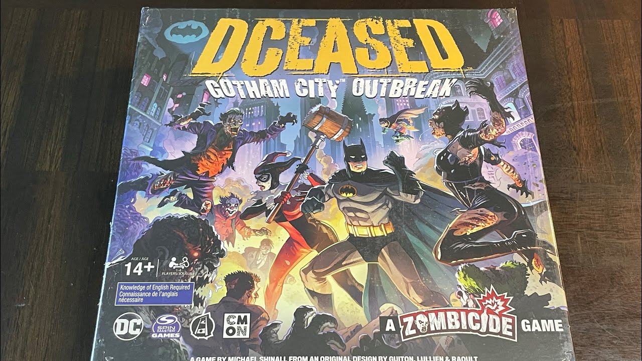 DCeased: Gotham City Outbreak (CMON) - Unbox & Fresh Meat Look