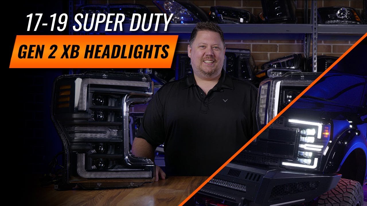 The best LED headlights for your 2017-2019 Ford Superduty | Morimoto Lighting Gen 2 XB Headlights