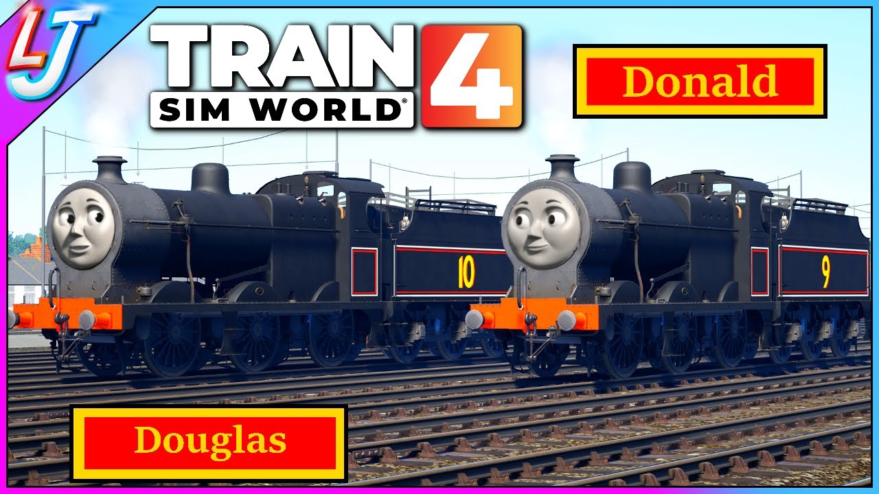 Я СДЕЛАЛ Дональда и Дугласа! | Train Sim World 4 (Пользовательская ливрея)